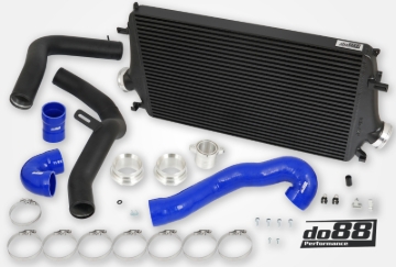 Picture of do88 10-11 SAAB NG 9-5 2.0T/Turbo4/Turbo4 BioPower BigPack Intercooler Kit w/Blue Hoses