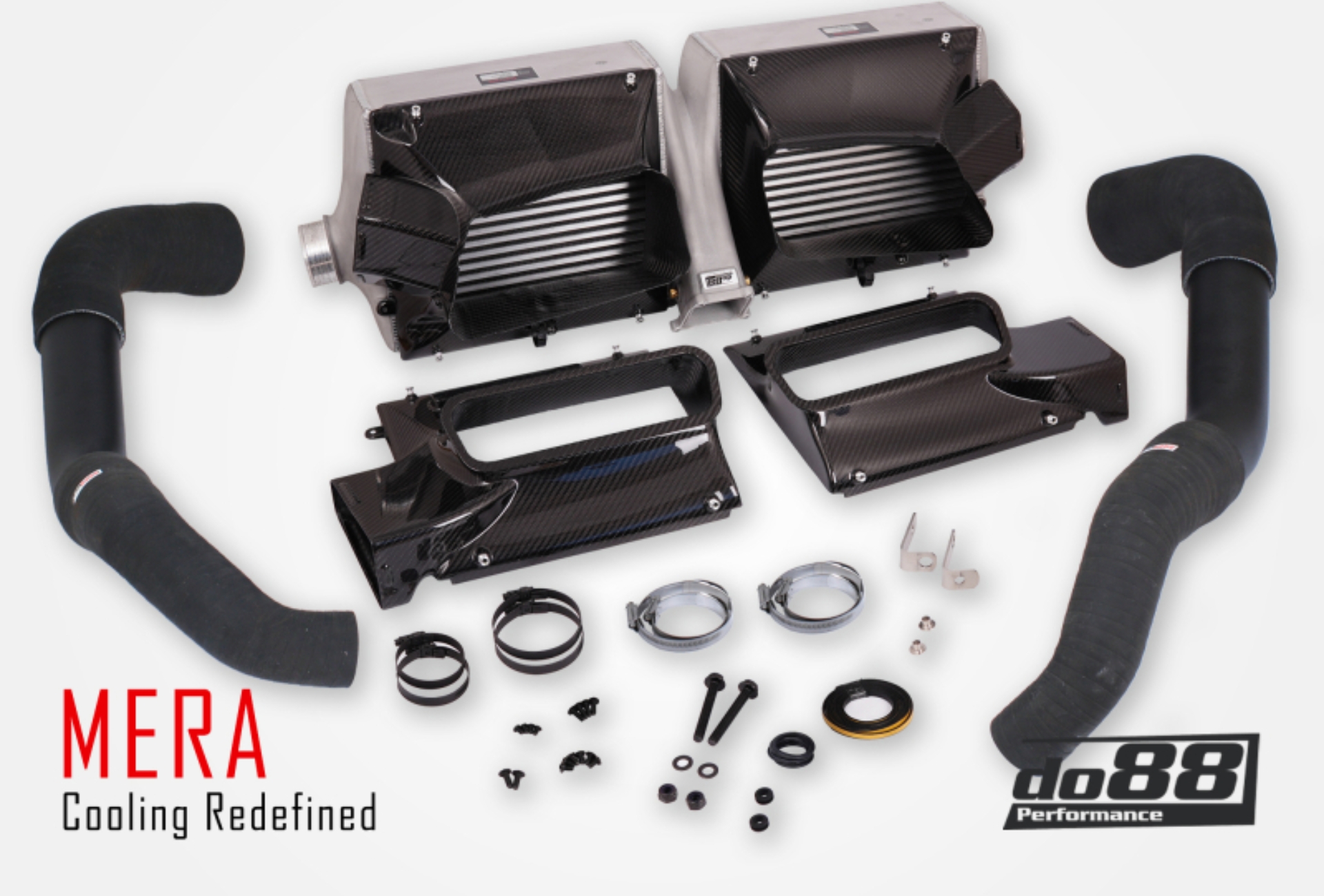 Picture of do88 2020+ Porsche 911 Turbo/Turbo S (992.1) BigPack Intercooler Kit