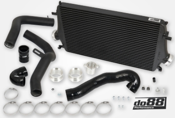 Picture of do88 10-11 SAAB NG 9-5 2.0T/Turbo4/Turbo4 BioPower BigPack Intercooler Kit w/Black Hoses