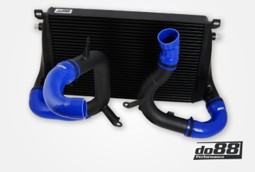 Picture of do88 VAG 2.0T EA888 Gen4 (300+hp) BigPack Intercooler Kit w/Blue Hoses