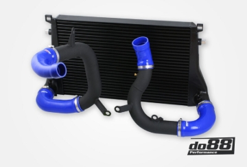 Picture of do88 VAG 1.8T/2.0T (MQB) BigPack Intercooler Kit w/Blue Hoses