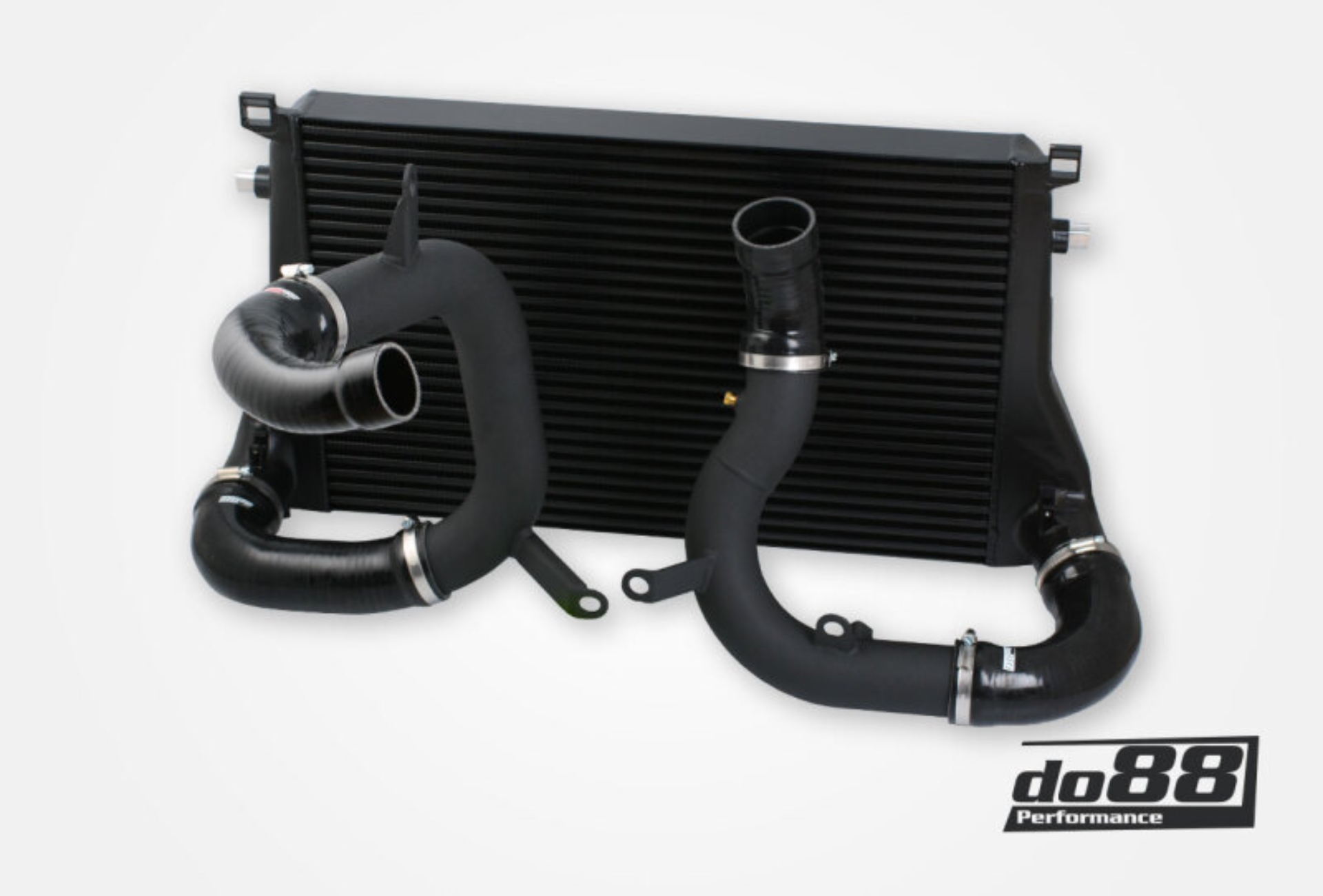 Picture of do88 VAG 1.8T/2.0T (MQB) BigPack Intercooler Kit w/Black Hoses