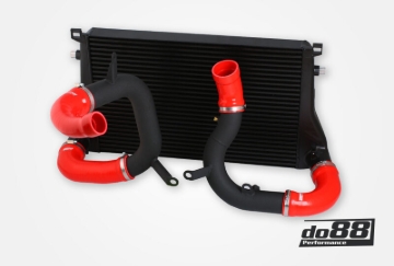 Picture of do88 VAG 1.8T/2.0T (MQB) BigPack Intercooler Kit w/Red Hoses
