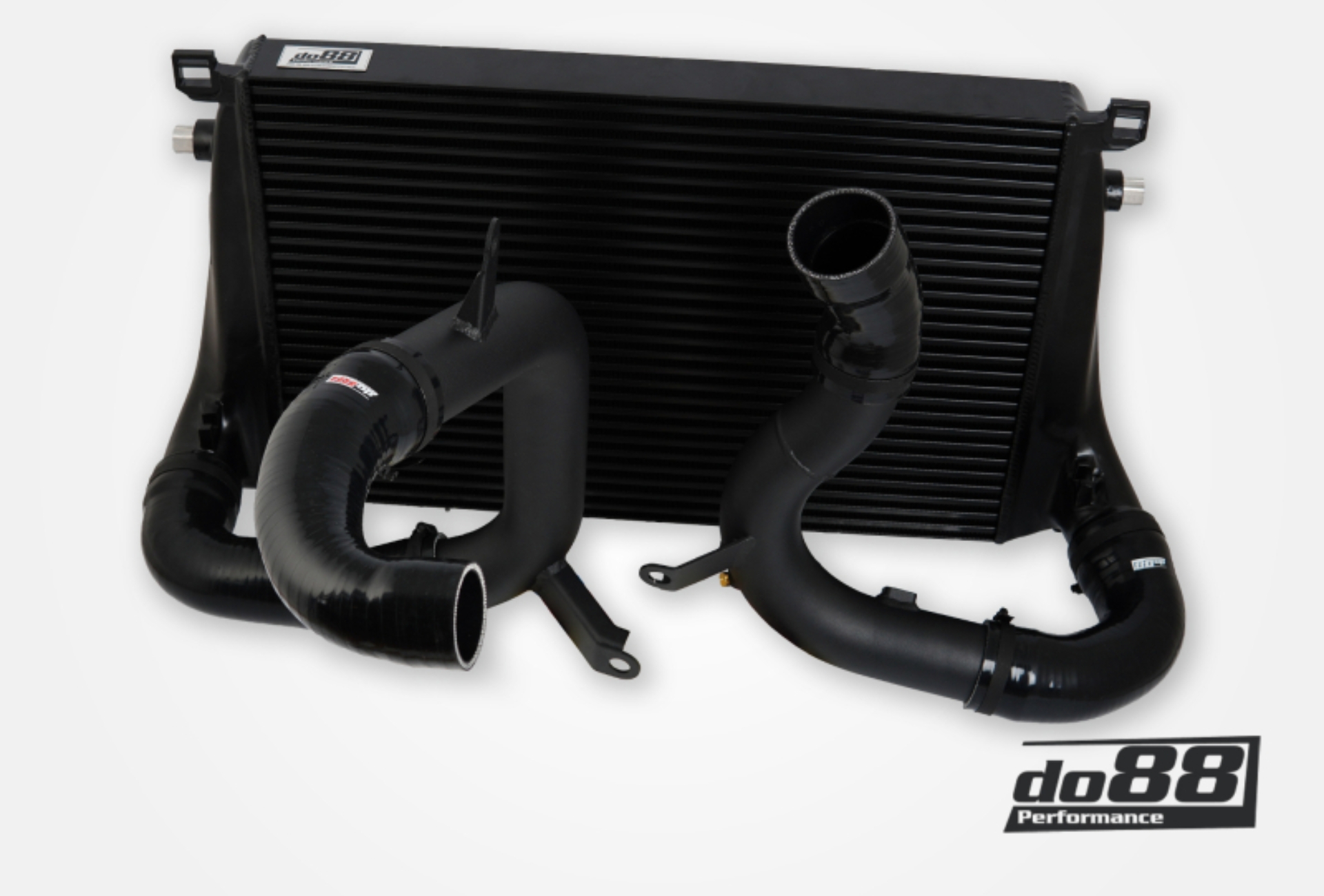 Picture of do88 VAG 2.0T EA888 Gen4 (245hp) BigPack Intercooler Kit w/Black Hoses