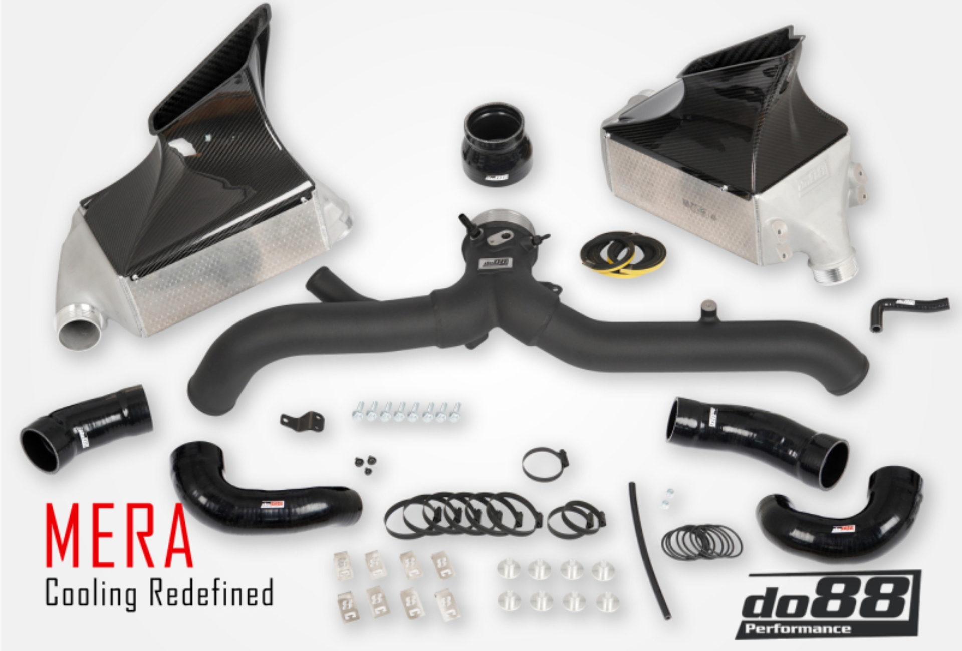 Picture of do88 01-05 Porsche 911 Turbo/Turbo S/X50/GT2 (996) BigPack Intercooler Kit