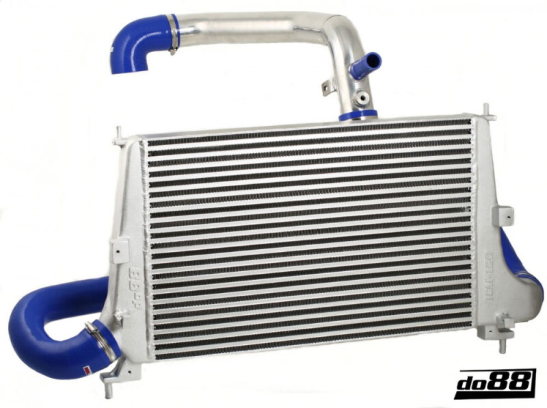 Picture of do88 98-00 SAAB 9-5 2.0T/2.3T/Aero (B205/B235) BigPack Intercooler Kit w/Black Hoses