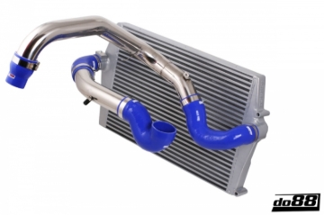 Picture of do88 00-02 Volvo S60/V70 2.0T/2.3T/2.4T (T5) BigPack Intercooler Kit w/Red Hoses
