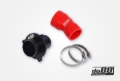 Picture of do88 VAG 1.8/2.0 TSI (MQB) Turbo Muffler Delete OEM Pressure Pipes Red Hose