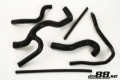 Picture of do88 81-90 Audi Quattro/Ur-Quattro 2.2T 10V Radiator Hoses - Black