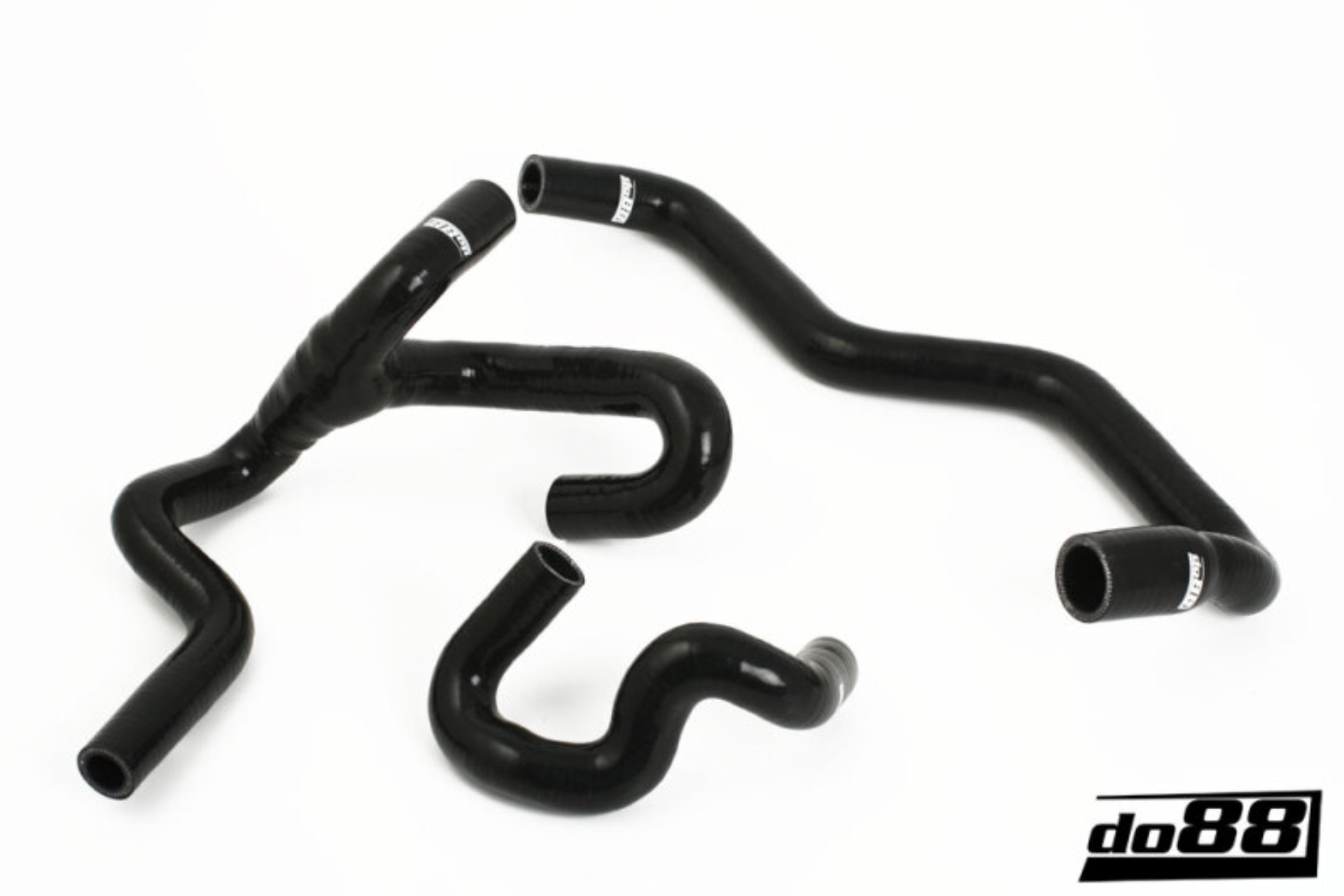 Picture of do88 SAAB 9-5 98-10 Heater Hoses for Cars w/Water Valve Black