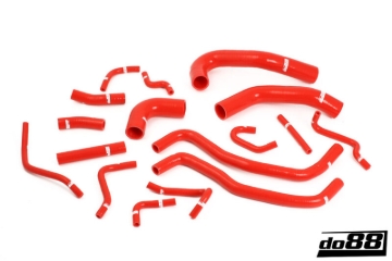 Picture of do88 Suzuki Swift Sport 1.6 05-10 Coolant Hoses Red