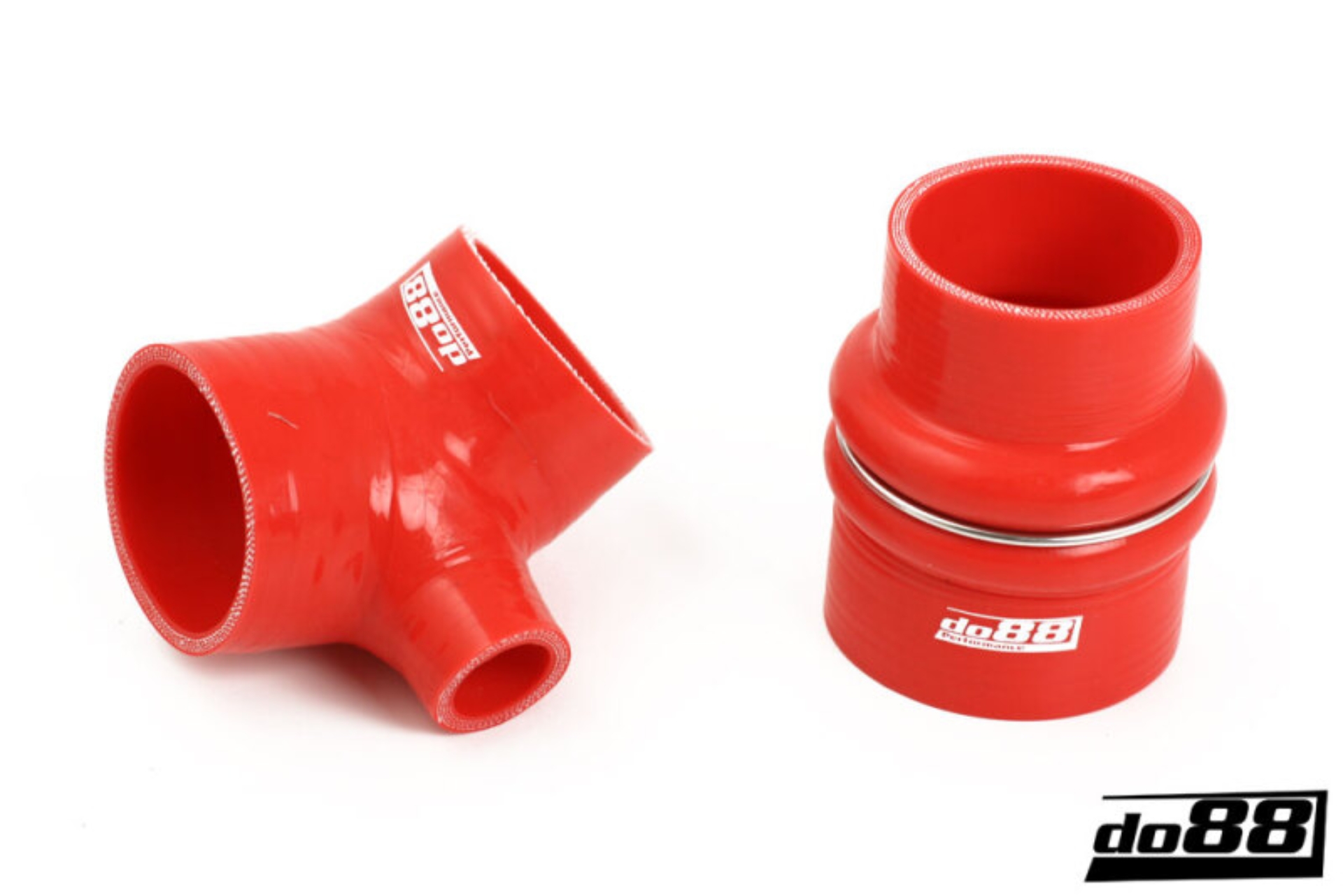 Picture of do88 SAAB 900 Turbo 84-89 Inlet Hose Red