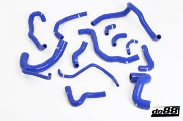 Picture of do88 98-02 Audi S4/RS4 2.7L BiTurbo (B5) Radiator Hoses - Blue