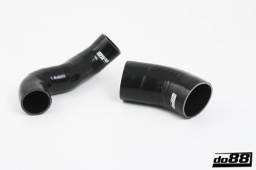 Picture of do88 09-11 Ford Focus RS 2.5L (MKII) Air Filter Box Hoses - Black
