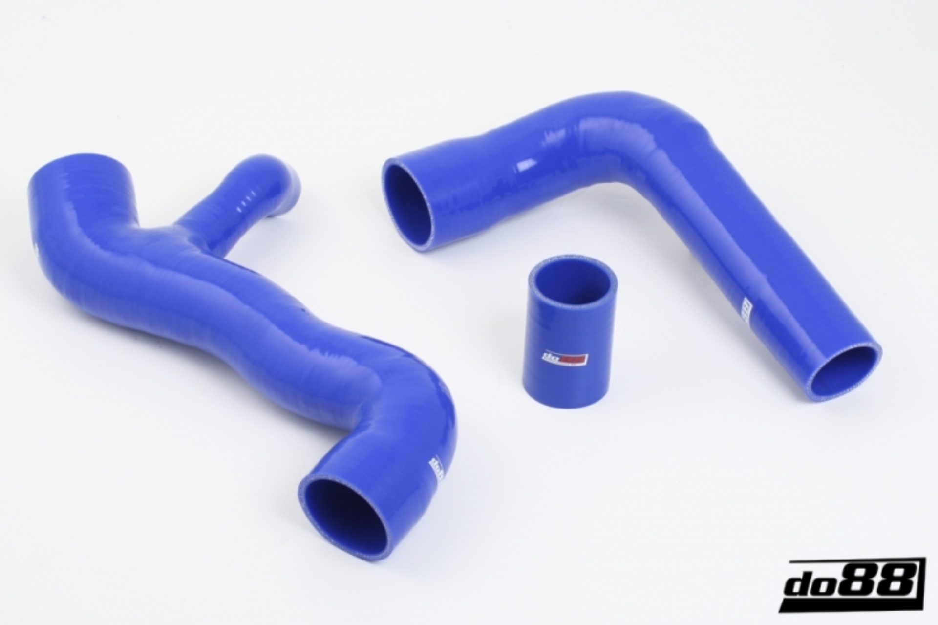Picture of do88 09-11 Ford Focus RS 2.5L (MKII) Pressure Hoses w/Symposer - Blue