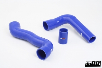 Picture of do88 09-11 Ford Focus RS 2.5L (MKII) Pressure Hoses w/o Symposer - Blue