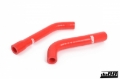 Picture of do88 SAAB 900 Turbo Bosch LH w/Cat 85-93 Idle Control Hoses Red