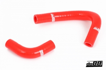 Picture of do88 Volvo 740/940 Turbo 92-98 Coolant Hoses Oil Cooler Red