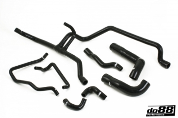Picture of do88 90-96 BMW 320/325 2.0L/2.5L (E36) Coolant Hoses - Black