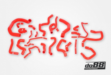 Picture of do88 Audi/Seat/Skoda/Volkswagen 1.8T/2.0T (MQB) Coolant Hoses (24 pcs) - Red