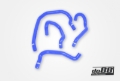Picture of do88 Audi/Seat/Volkswagen 2.0T (MQB) Remote Radiator Coolant Hoses (Left) - Blue