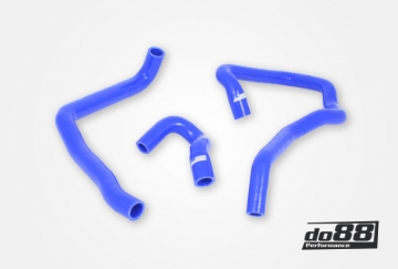 Picture of do88 Audi/Seat/Volkswagen 2.0T (MQB) Remote Radiator Coolant Hoses (Right) - Blue