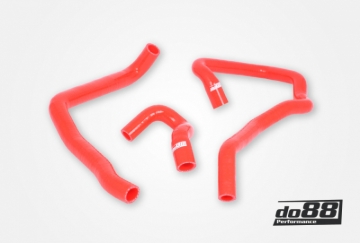 Picture of do88 Audi/Seat/Volkswagen 2.0T (MQB) Remote Radiator Coolant Hoses (Right) - Red
