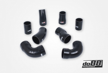 Picture of do88 02-04 Audi RS6 4.2L BiTurbo (C5) Pressure Hoses - Black