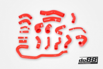 Picture of do88 02-04 Audi RS6 4.2L BiTurbo (C5) Coolant Hoses - Red