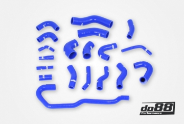 Picture of do88 02-04 Audi RS6 4.2L BiTurbo (C5) Coolant Hoses - Blue