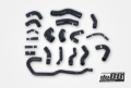 Picture of do88 02-04 Audi RS6 4.2L BiTurbo (C5) Coolant Hoses - Black