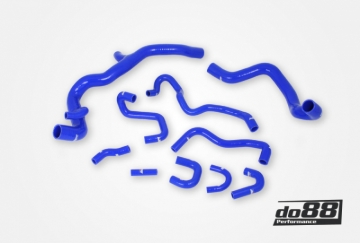 Picture of do88 Volvo S60/V60/V70/XC70/S80 T4 T5 2.5FT Automatic 07-16 Coolant Hoses Blue