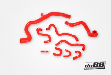 Picture of do88 Volvo V70/S80 2.5T 2.5FT AFV 08-15 Coolant Hoses Red