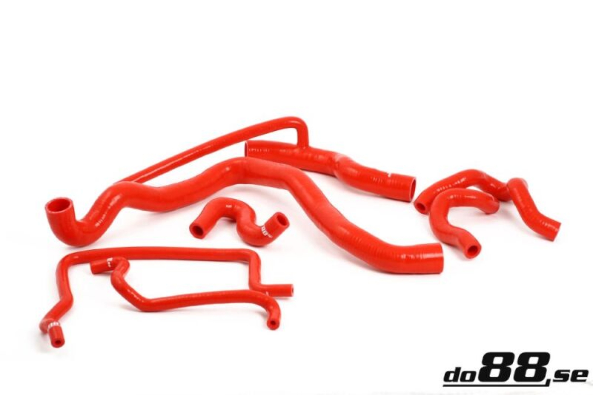 Picture of do88 SAAB 9-3 2.0T 2003- Coolant Hoses Red