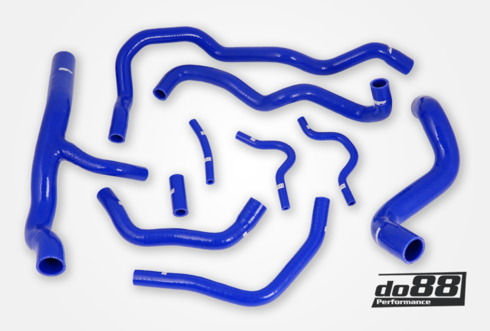 Picture of do88 SAAB 9-5 2.8T Turbo6 10-11 Coolant Hoses Blue