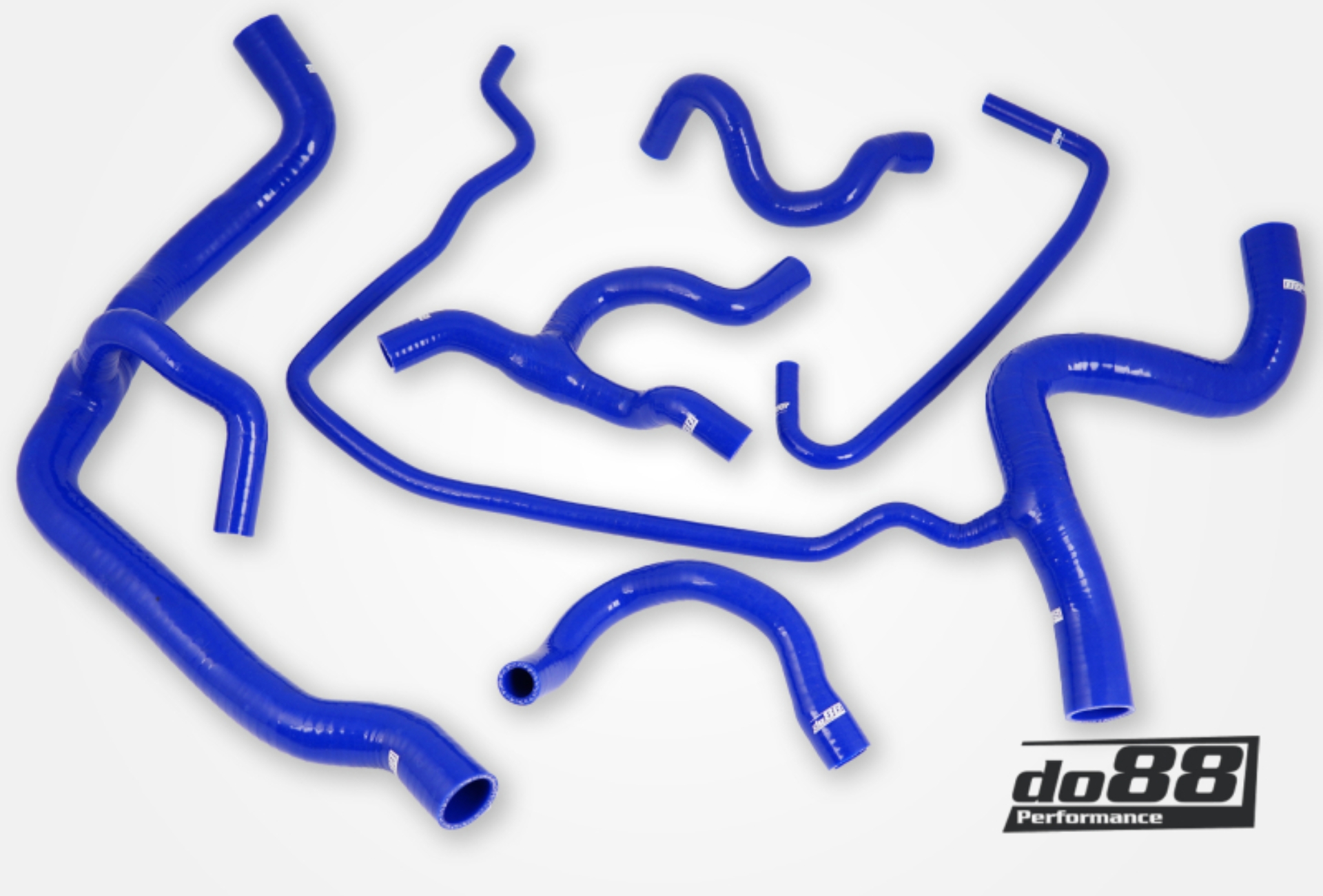 Picture of do88 SAAB 9-5 2.0T Turbo4/Turbo4 BioPower 10-11 Coolant Hoses Blue