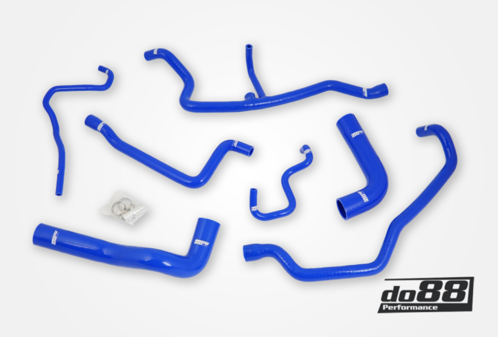 Picture of do88 91-96 BMW 525i/525ix (E34) Coolant Hoses - Blue