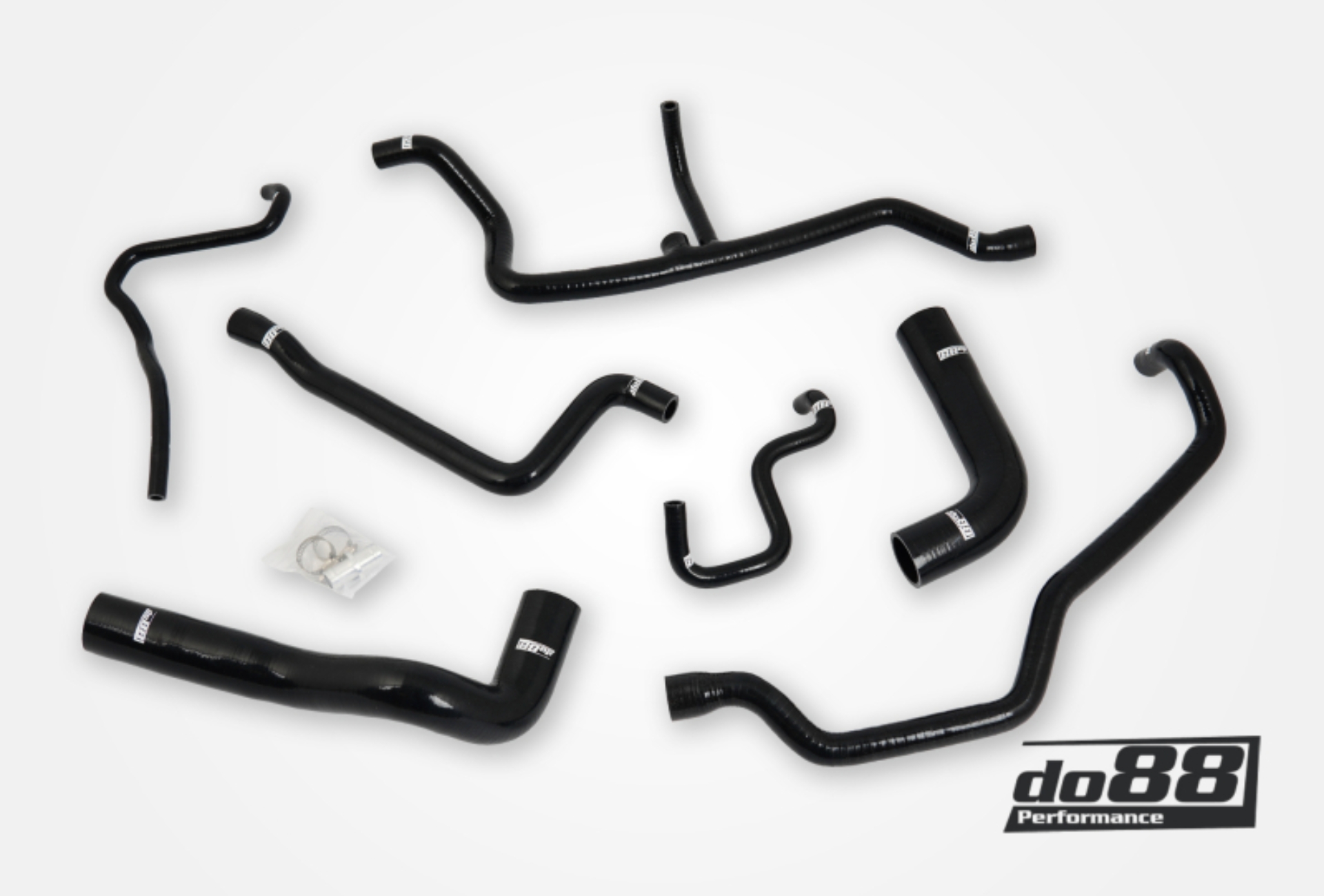 Picture of do88 91-96 BMW 525i/525ix (E34) Coolant Hoses - Black