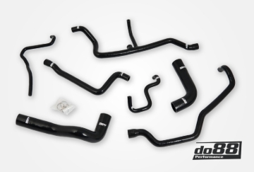 Picture of do88 91-96 BMW 525i/525ix (E34) Coolant Hoses - Black
