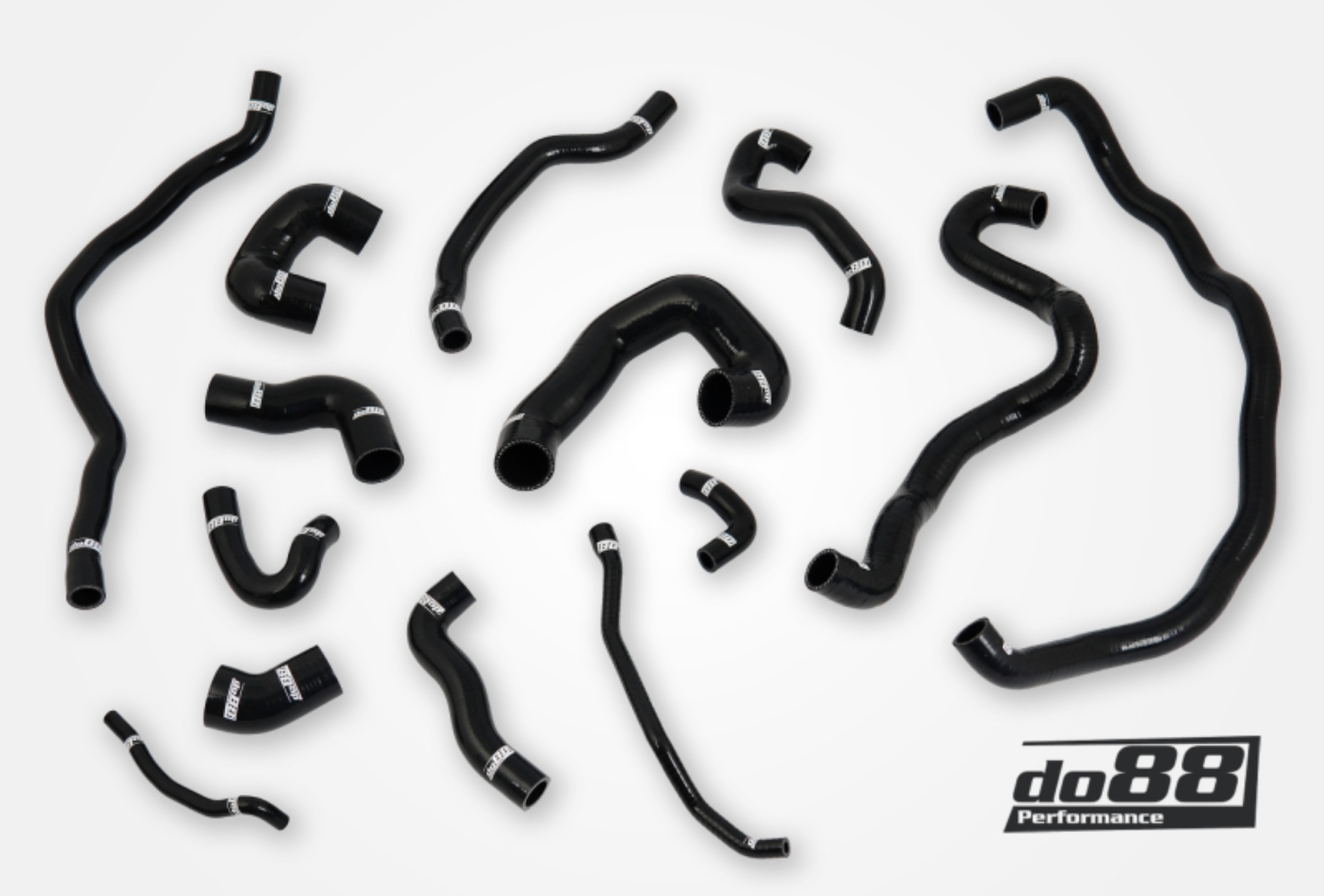 Picture of do88 07-10 BMW 135i/335i N54 (E82/E88/E9X) Coolant Hoses - Black