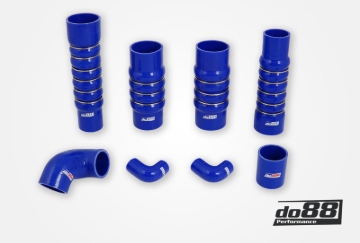 Picture of do88 00-02 Audi RS4 Quattro 2.7L BiTurbo (B5) Pressure Hoses - Blue
