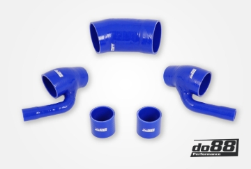 Picture of do88 00-02 Audi RS4 Quattro 2.7L BiTurbo (B5) Inlet Hose - Blue