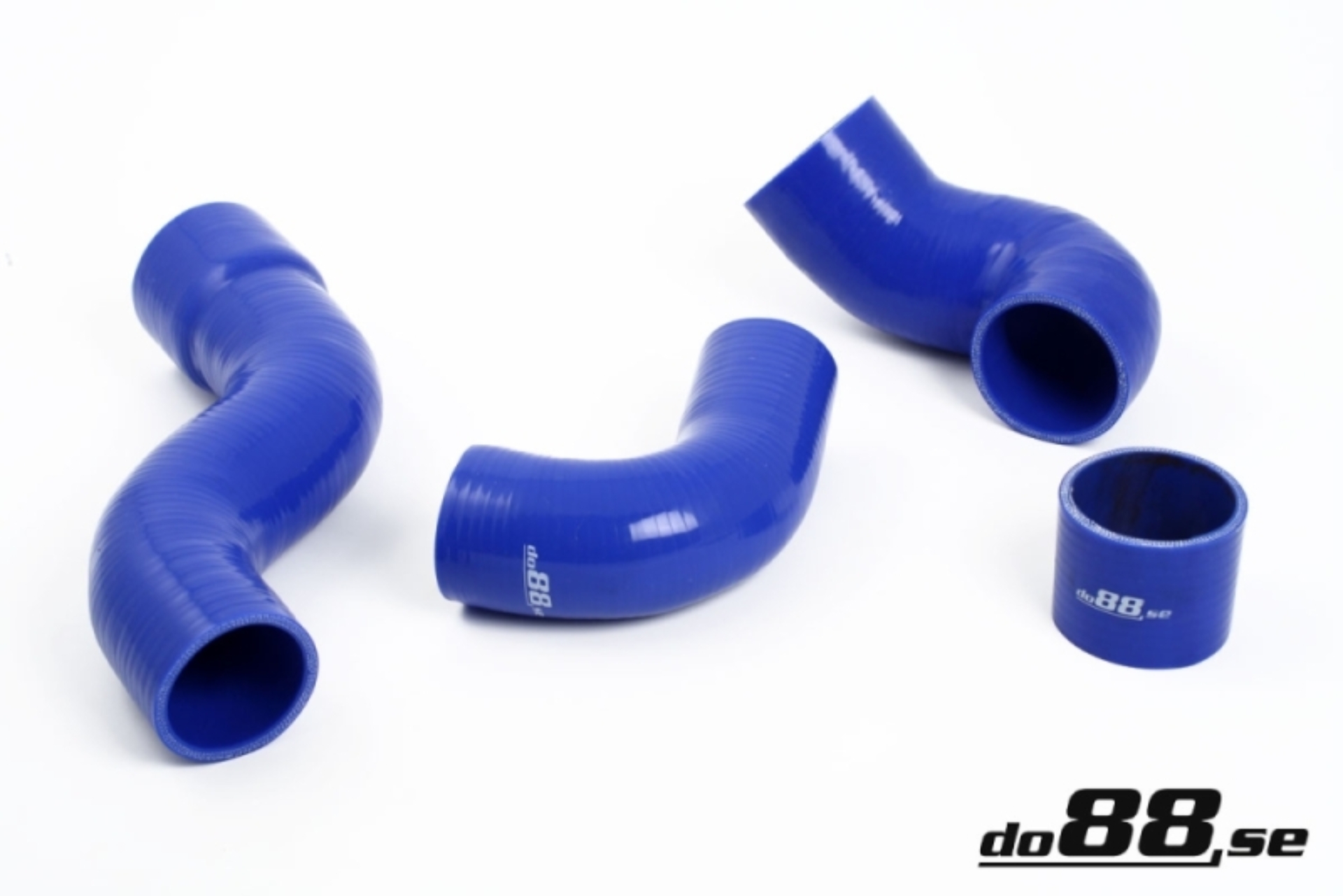 Picture of do88 Volvo 700/900 Turbo (w/o AC) Pressure Hoses Blue