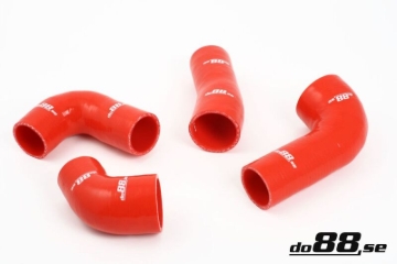 Picture of do88 SAAB 9000 Turbo 85-90 Pressure Hoses Red