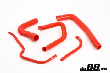 Picture of do88 SAAB 9000 Turbo 86-90 Coolant Hoses Red