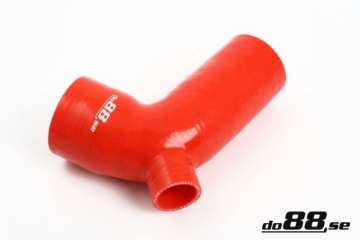 Picture of do88 Volvo 850/S70/V70 Intercooler Outlet Hose w/25mm BOV Connection Red