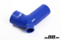 Picture of do88 Volvo 850/S70/V70 Intercooler Outlet Hose w/25mm BOV Connection Blue