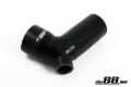 Picture of do88 Volvo 850/S70/V70 Intercooler Outlet Hose w/25mm BOV Connection Black