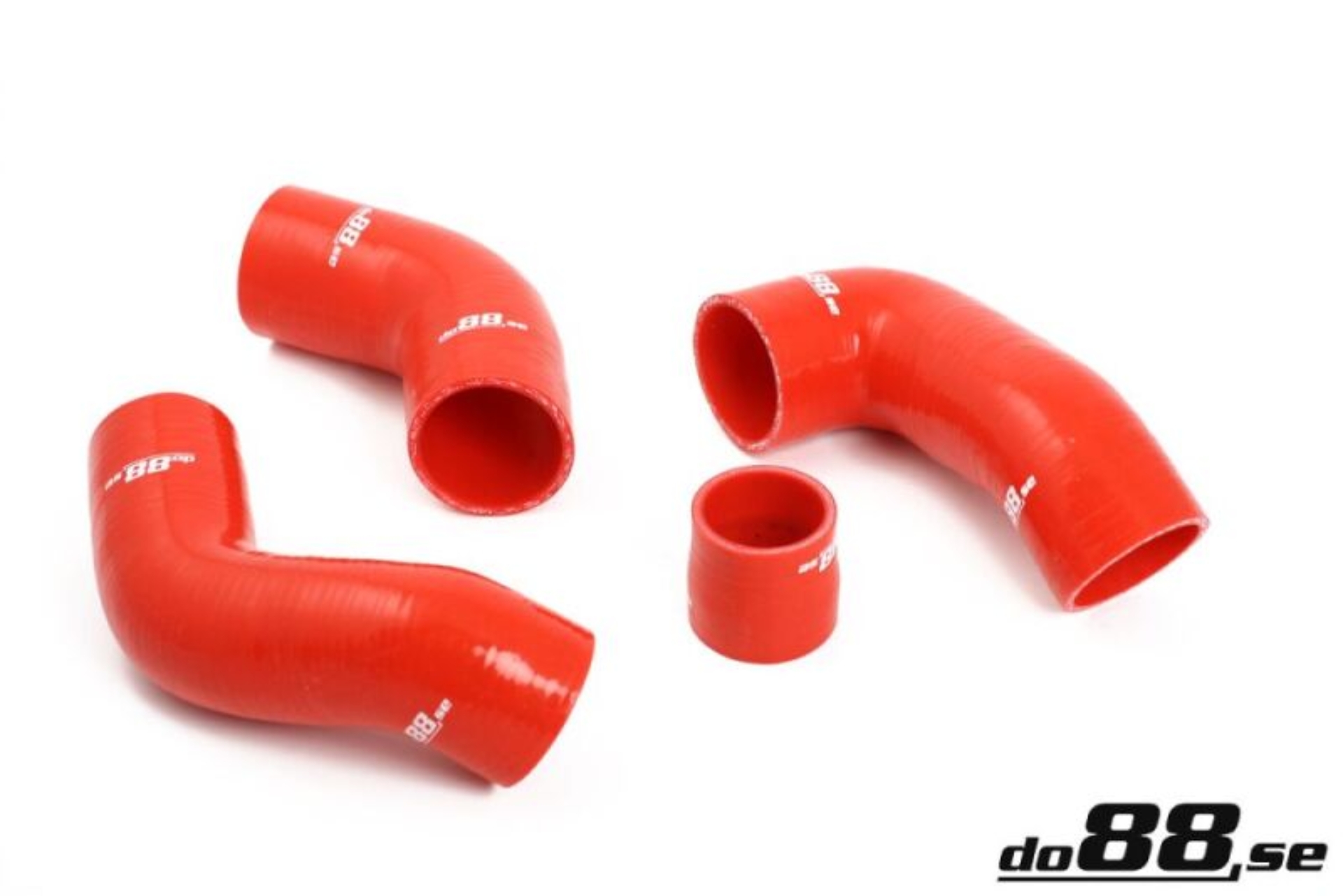 Picture of do88 Volvo 740/940 Turbo 92-98 Pressure Hoses Red
