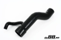 Picture of do88 91-97 Audi S4/S6/A6 2.2T C4 (AAN) Intercooler to Throttle Hose - Black